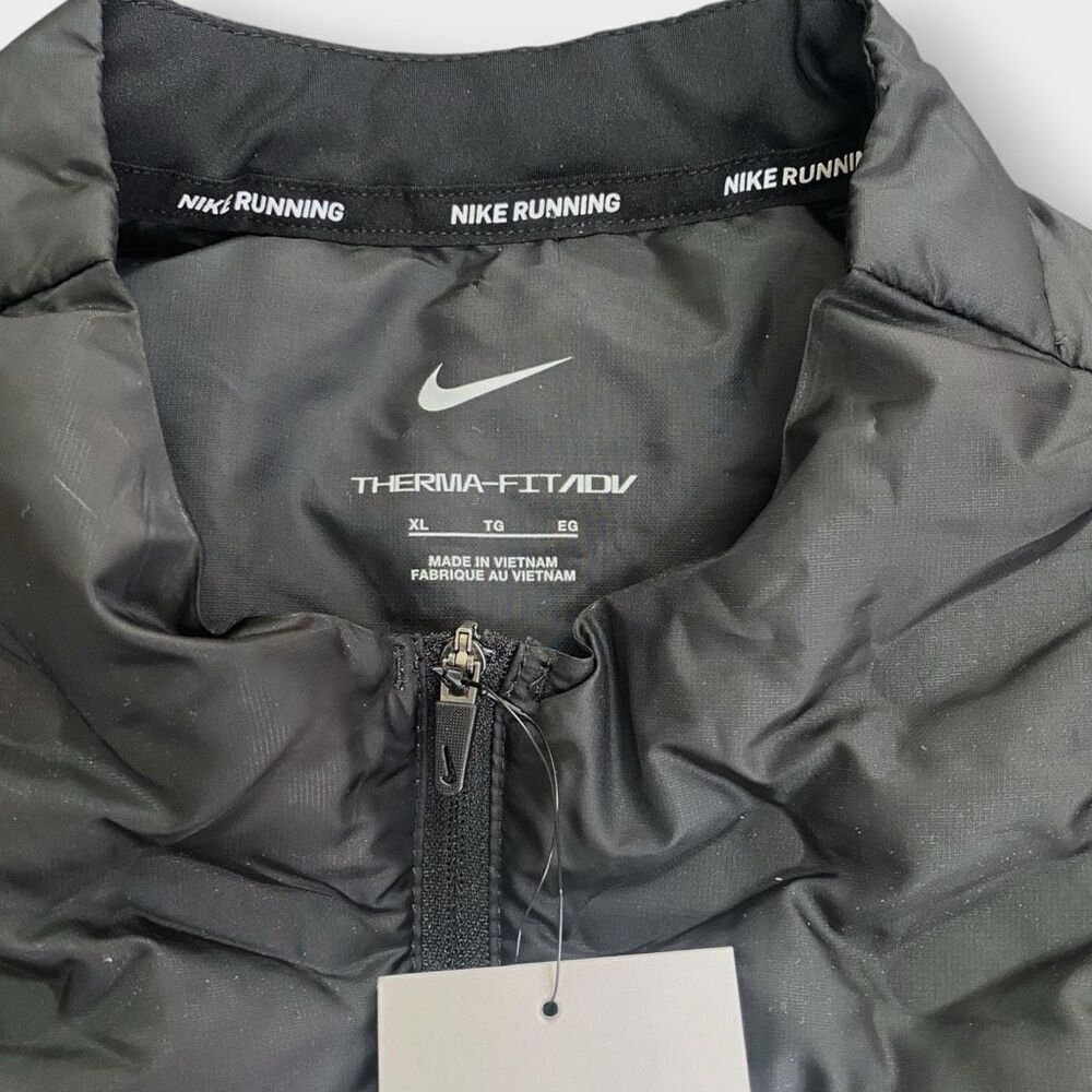 Nike Therma-FIT ADV Repel Down Fill Black Running Vest Mens size XL New - Picture 7 of 10